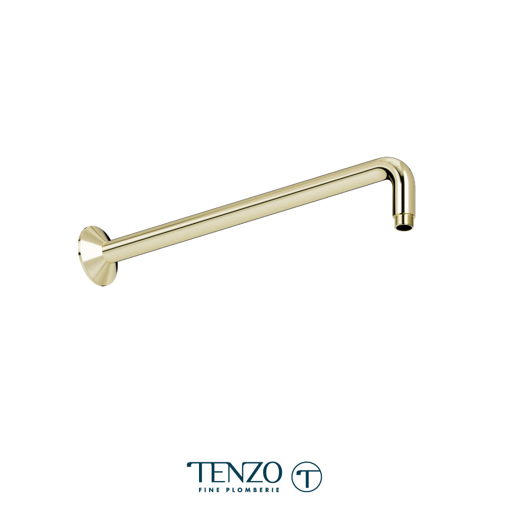 Tenzo Fine Plomberie Round Conical Wall Mount Shower Arm, 40 cm [16"] - SA-614