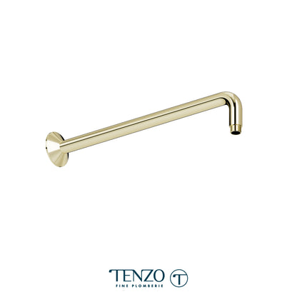 Tenzo Fine Plomberie Round Conical Wall Mount Shower Arm, 40 cm [16"] - SA-614