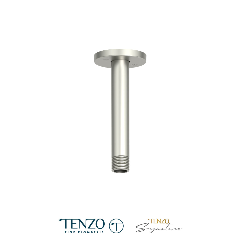 Tenzo Fine Plomberie Round Ceiling Shower Arm, 15 cm [6"] - SA-709-06