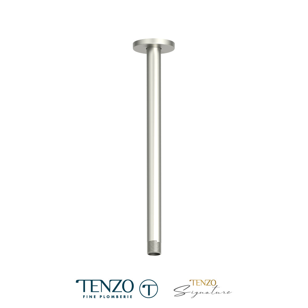 Tenzo Signature Round Ceiling Shower Arm, 30.5 cm [12"] - SA-709-12