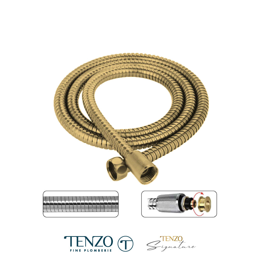 Tenzo Stretchable Shower Hose, 150 to 225 cm [59 to 88"] - SSHE-150