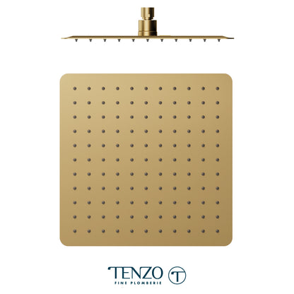 Tenzo AirBoost Square Rain Shower Head, 30 x 30 cm Stainless Steel - SSTS-12-Q