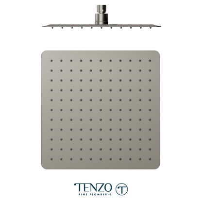 Tenzo AirBoost Square Rain Shower Head, 30 x 30 cm Stainless Steel - SSTS-12-Q