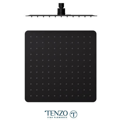 Tenzo AirBoost Square Rain Shower Head, 30 x 30 cm Stainless Steel - SSTS-12-Q