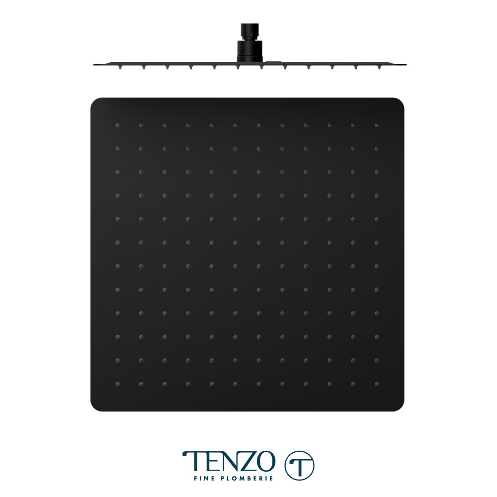 Tenzo AirBoost Square Rain Shower Head, 40 x 40 cm Stainless Steel - SSTS-16-Q