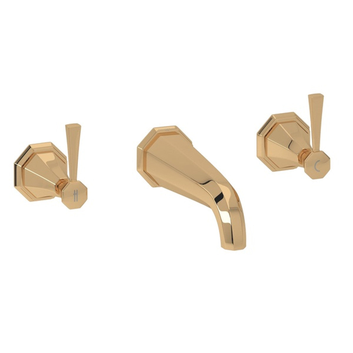 Deco™ Wall Mount Tub Filler Trim English Gold - Eunoia Home