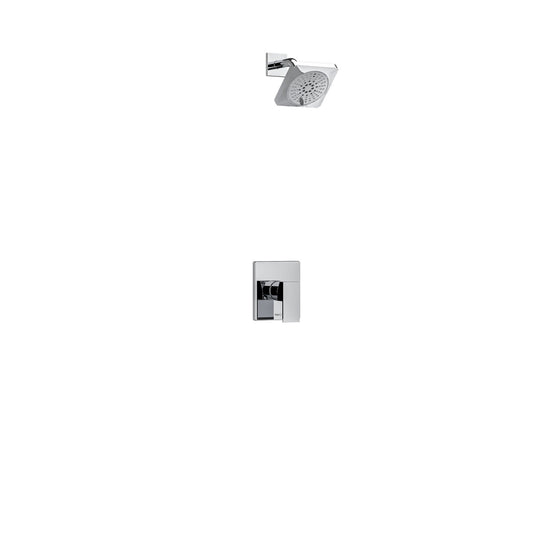 Kubik Pressure Balance Shower Kit - Chrome | US72C Eunoia home