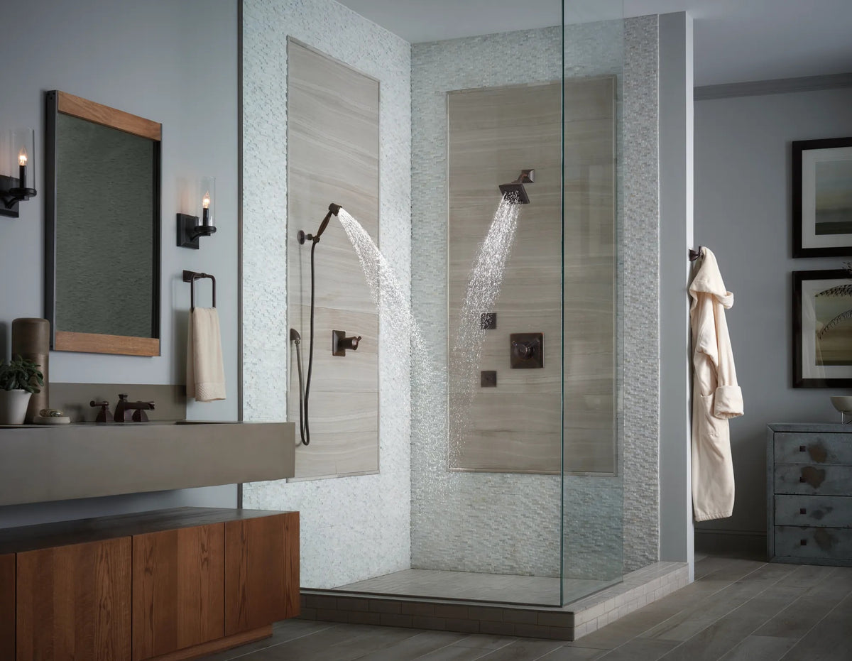 Brizo Hydrachoice Max Square Body Spray Trim - T84913 - lifestyle 45