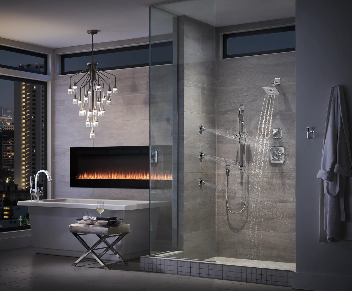 Brizo HydraChoice Max Square Body Spray - lifestyle 1