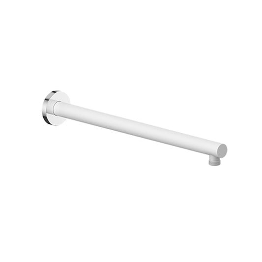 Vogt 16 inch Round Wall-Mount Shower Arm WA.02.16 in Chrome Glossy White