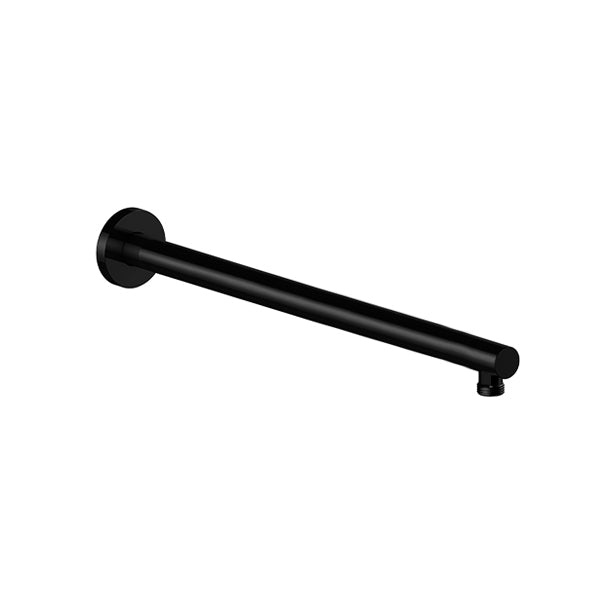 Vogt 16 inch Round Wall-Mount Shower Arm WA.02.16 in Matte Black