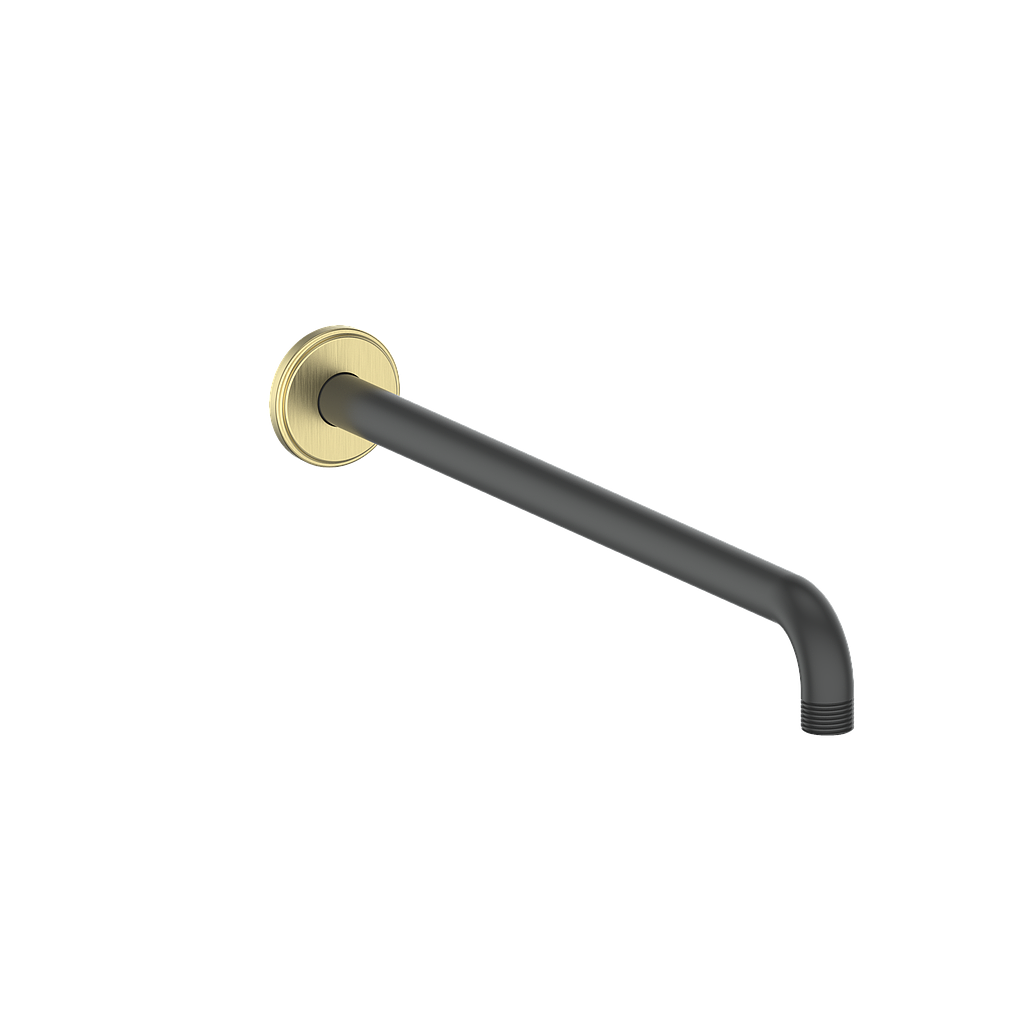 Vogt Zehn 16" Wall Arm - Brushed Gold / Matte Black (WA.09.16.BGB)