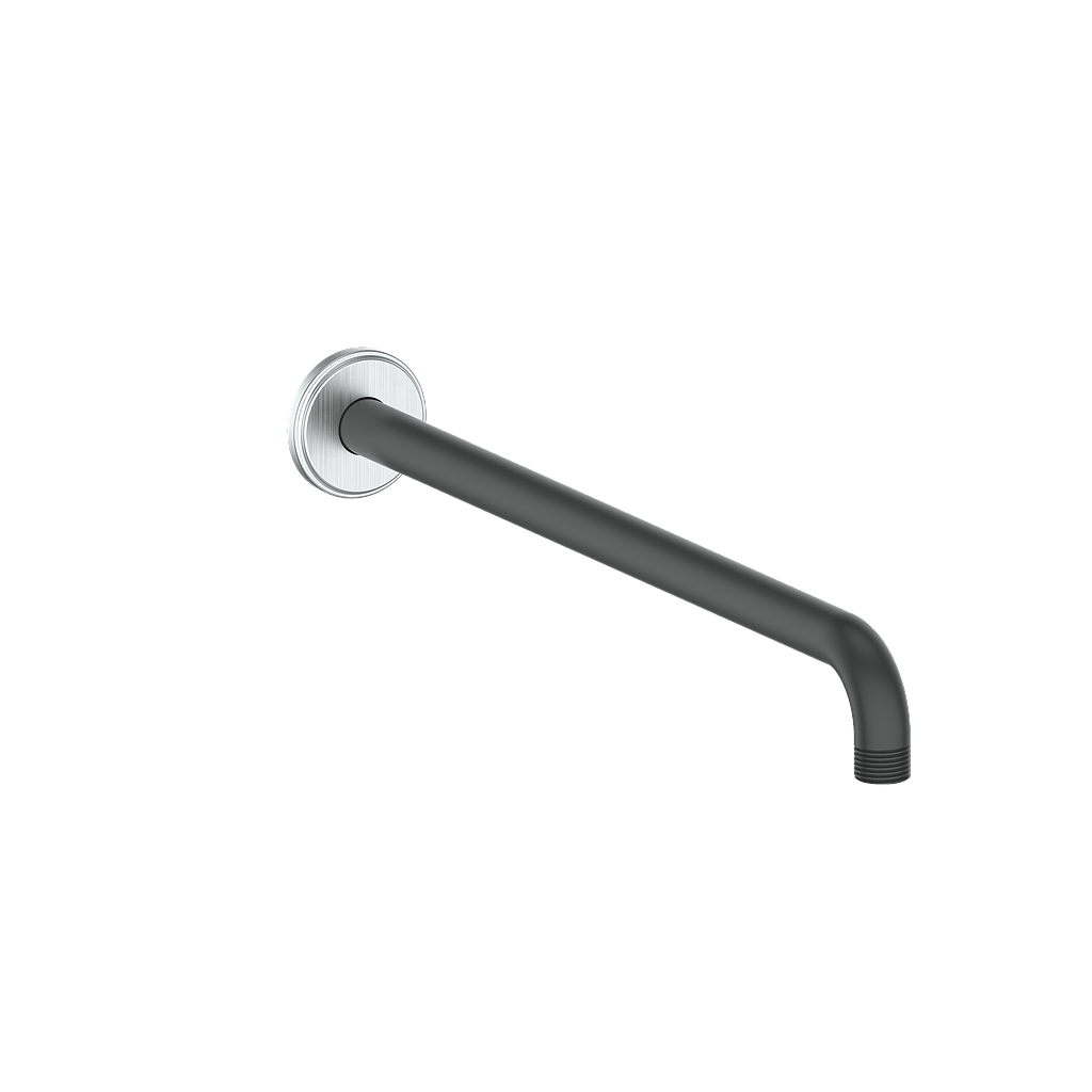 Vogt Zehn 16" Wall Arm - Stainless Steel / Matte Black (WA.09.16.SB)