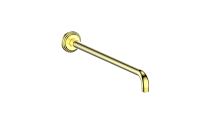 Vogt Carinthia 16" Wall-Mount Shower Arm in Brushed Gold – WA.10.16.BG