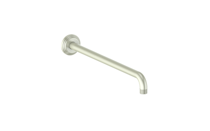 Vogt Carinthia 16" Wall-Mount Shower Arm in Brushed Nickel – WA.10.16.BN