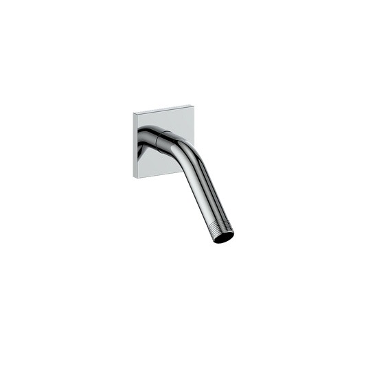 Vogt 6 inch Wall-Mount Shower Arm with Square Flange WA.41.07 in Polished Chrome