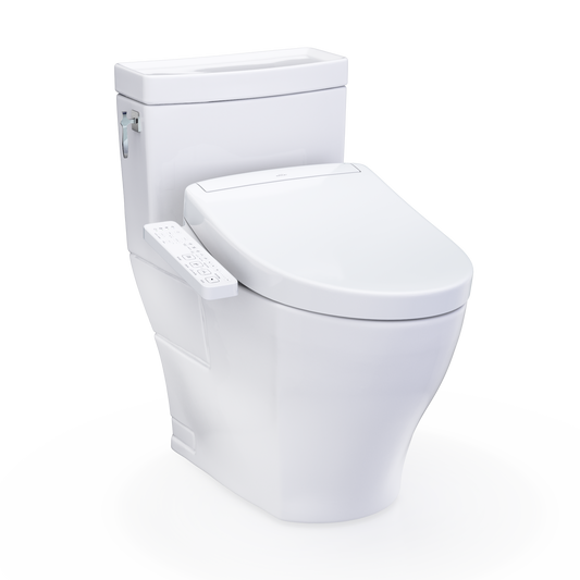 TOTO Aimes Washlet+ S2 One-Piece Toilet - 1.28 GPF - Universal Height