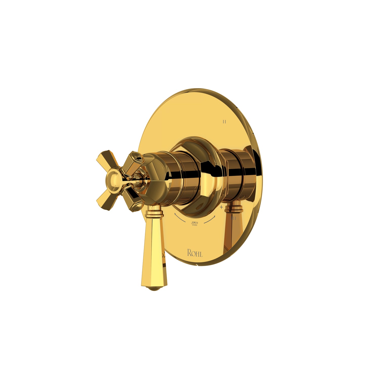 Rohl Palladian 1/2" Therm & Pressure Balance Trim With 5 Functions (Shared) - TTN45W1LM