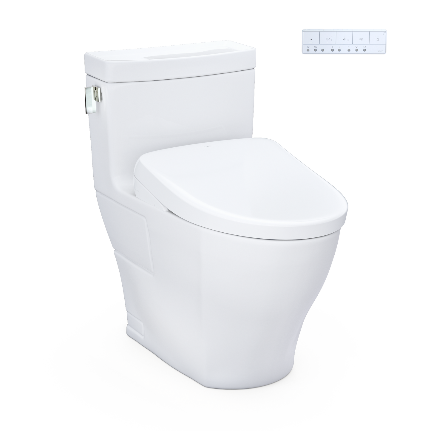 TOTO Legato Washlet+ S7A One-Piece Toilet - 1.28 GPF - Universal Height