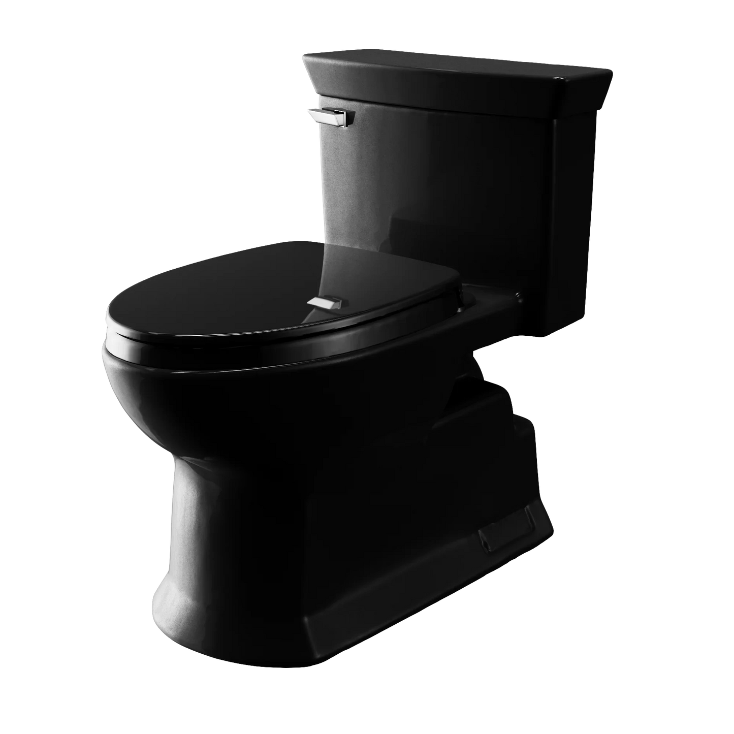 TOTO Soirée Elongated 1.28 GPF One-Piece Toilet, Universal Height, Washlet+ Connection