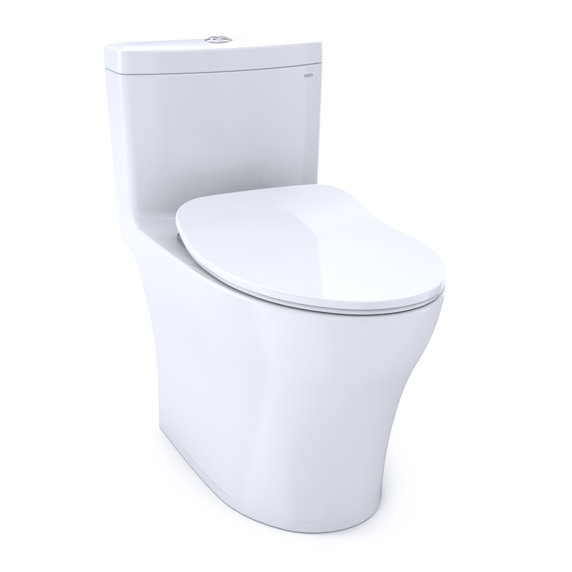 TOTO Aquia IV One-Piece Toilet - 1.28/0.9 GPF - Elongated - Universal Height - WASHLET+ - Eunoia 