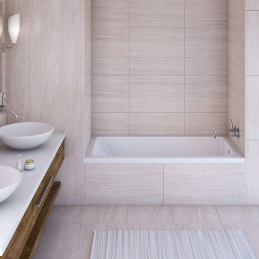 Mirolin Aura 60" Alcove Bathtub, BO63L/R