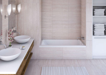 Mirolin Aura 60" Alcove Bathtub, BO63L/R