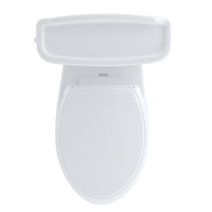 TOTO Eco Dartmouth Two-Piece Elongated Toilet 1.28 GPF - Universal Height Less Seat