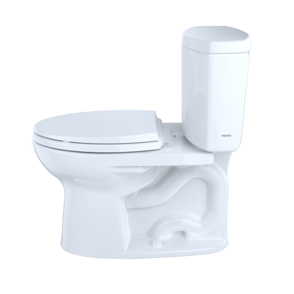 TOTO Drake II Two-piece Toilet - 1.28 GPF - Elongated - Universal Height Less Seat
