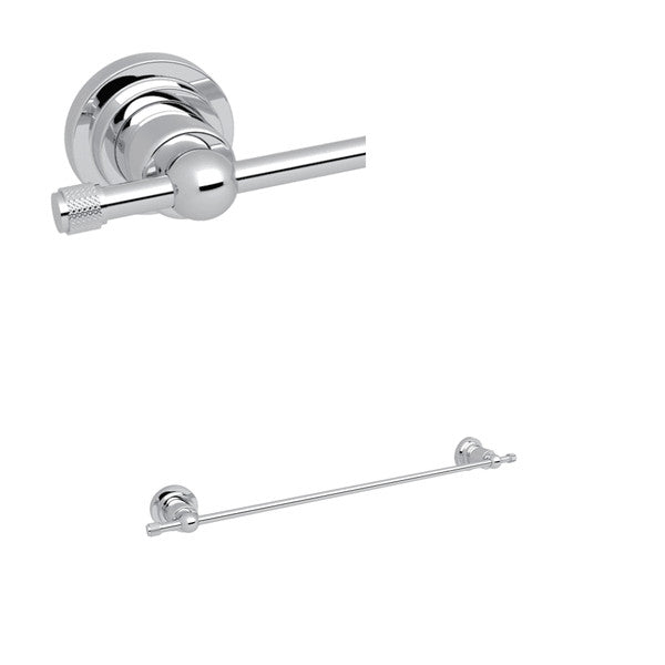 Rohl Campo 18 Inch Towel Bar - Polished Chrome