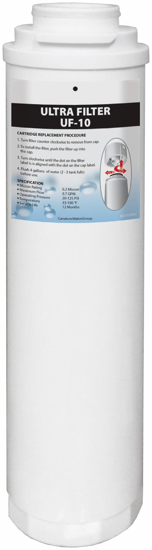 Ultra Filter Replacement (for 475QC-3 only) 65010093