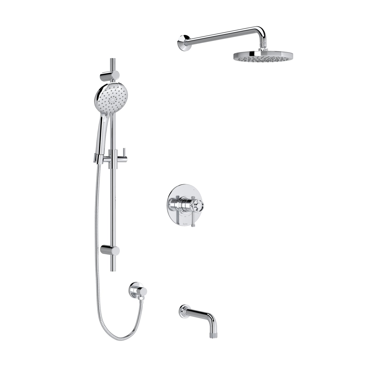 Rohl Campo Shower Kit 1345 Trim - TKIT1345CP