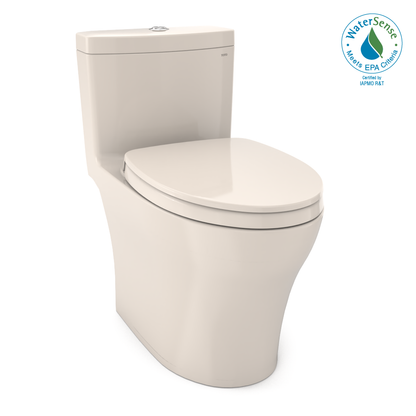 TOTO Aquia IV One-Piece Toilet - 1.28/0.9 GPF - Elongated - Universal Height - WASHLET+