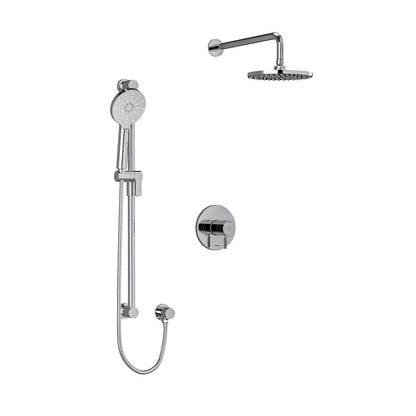 Riobel Riu Shower Trim Kit 323 Trim Only, Knurled Handle