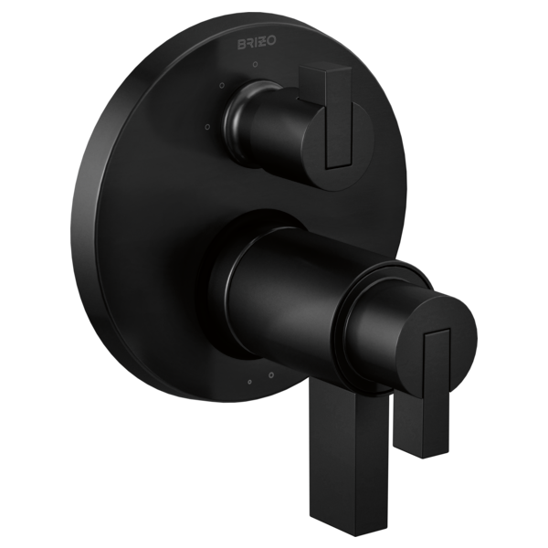 Brizo Litze T75535 BL with HL7532-BL handle kit; handles and rough-in sold separately