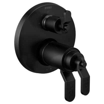 Brizo Litze T75535 BL with HL7534-BL handle kit; handles and rough-in sold separately