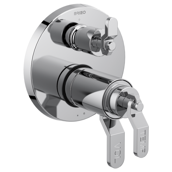 Brizo Litze T75535 PC with HL7534-PC handle kit; handles and rough-in sold separately