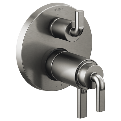 Brizo Litze T75535 SL with HL7539-SL handle kit; handles and rough-in sold separately