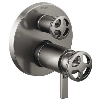 Brizo Litze T75535 SL with HW7532-SL handle kit; handles and rough-in sold separately