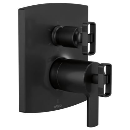 Brizo T75606 BL trim shown with HK7506 handles; handles and rough-in sold separately