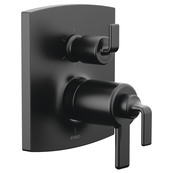 Brizo T75606 BL trim shown with HL7567 handles; handles and rough-in sold separately