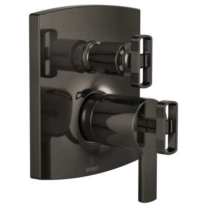 Brizo T75606 BNX trim shown with HK7506 handles; handles and rough-in sold separately