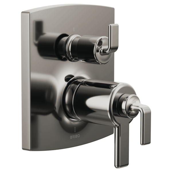 Brizo T75606 BNX trim shown with HL7567 handles; handles and rough-in sold separately