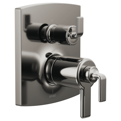 Brizo T75606 BNX trim shown with HL7567 handles; handles and rough-in sold separately