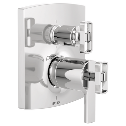 Brizo T75606 PC trim shown with HK7506 handles; handles and rough-in sold separately