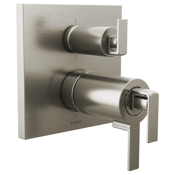 Brizo T75622 NK trim shown with HL7599 handles; handles and rough-in sold separately