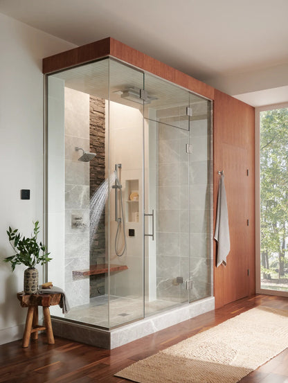 Brizo T75622 NK installed setting; handles, rough-in and other fixtures sold separately