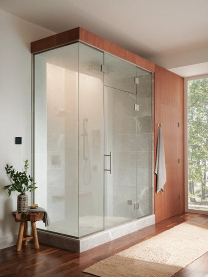 Brizo T75622 NK installed setting; handles, rough-in and other fixtures sold separately