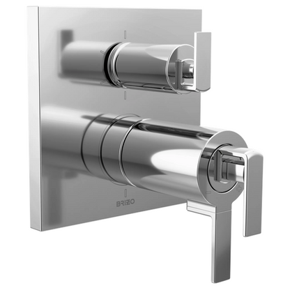 Brizo T75622 PC trim shown with HL7599 handles; handles and rough-in sold separately