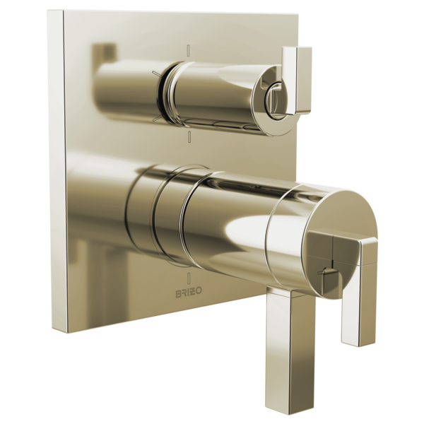 Brizo T75622 PN trim shown with HL7522 handles; handles and rough-in sold separately